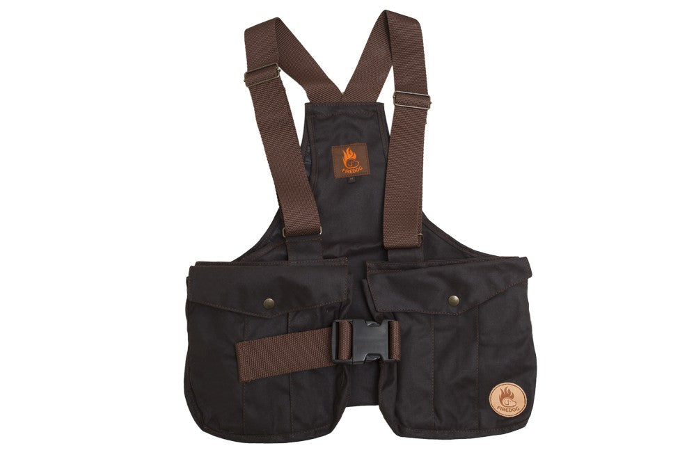 Firedog Dummy Weste "Trainer" aus gewachster Baumwolle